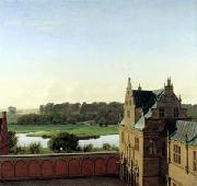 View from Frederiksborg Castle Skovgaard